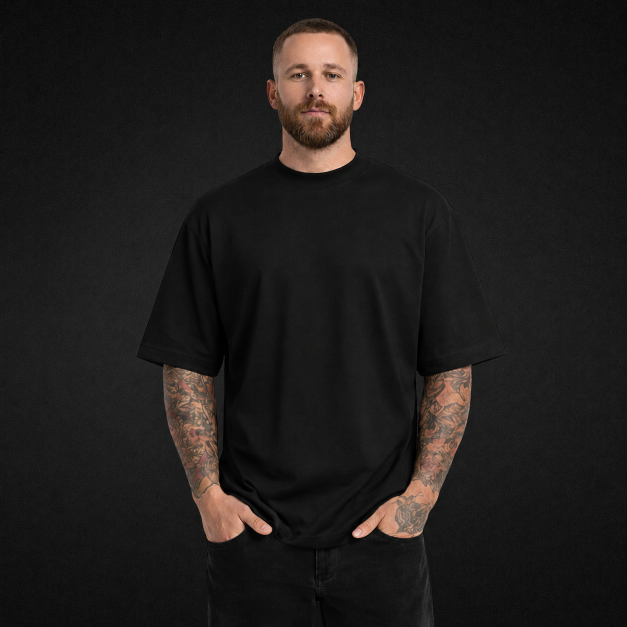 Oversized Essencial Black
